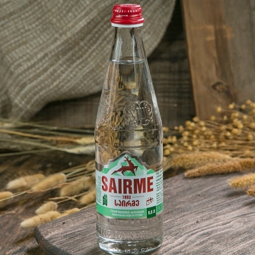 Вода Саирме с газом